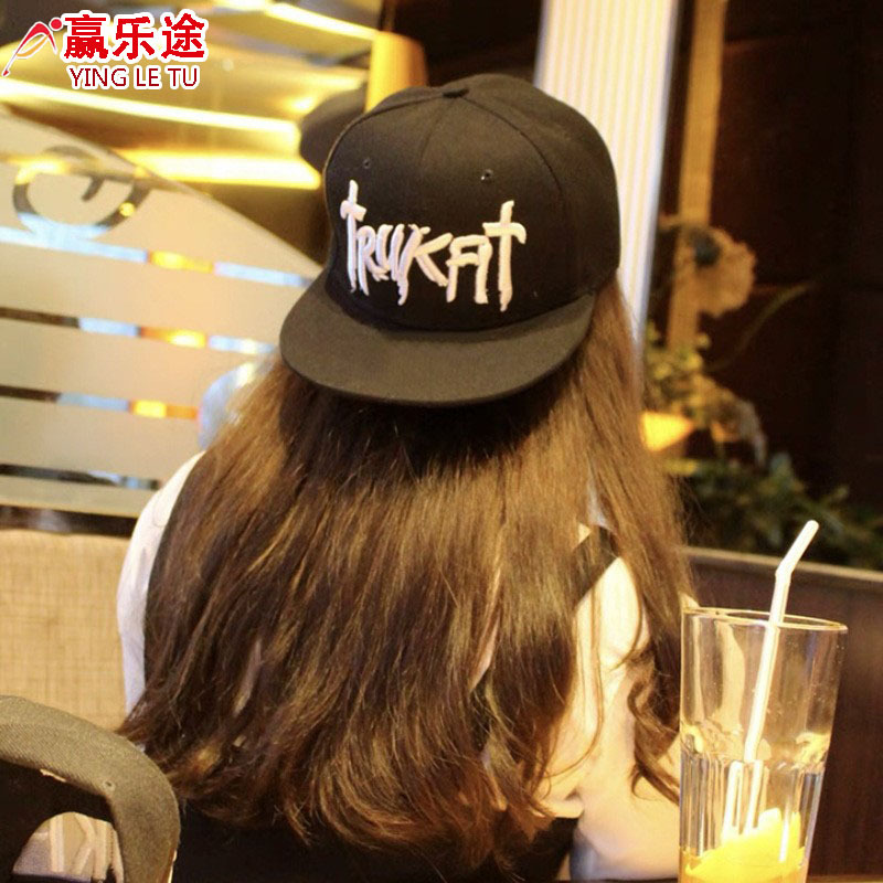 明星同款帽子女网红嘻哈帽鸭舌帽韩版潮春秋新款时尚百搭平沿帽潮