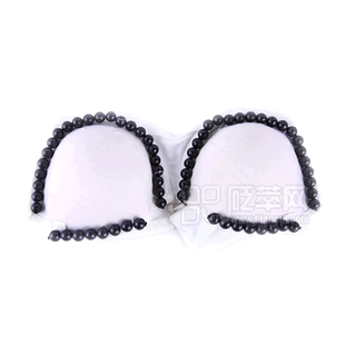 泗滨宝泗滨砭石胸罩串 砭石胸链 胸部砭石串 胸部按摩 玄黄砭石串