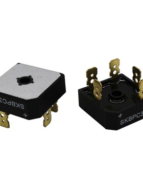 三相整流桥模块12V方形桥堆SKBPC-3516直流电全桥电焊机整流桥35A