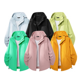 2026春季新款多巴胺色连帽户外防风防水冲锋衣夹克JK2588-特P58，男装夹克，星座418-2