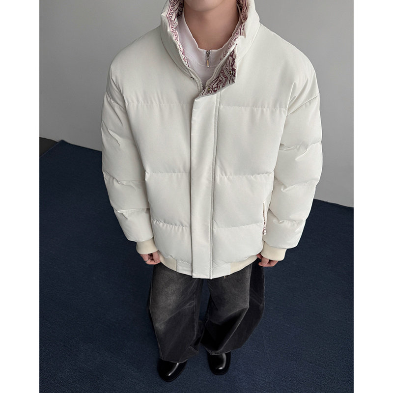 MY258832-P802025冬季新款加厚撞色立领棉服,男装棉衣,星座418-2