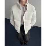 MY258832-P802025冬季新款加厚撞色立领棉服，男装棉衣，星座418-2