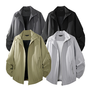 2026春季新款 男女休闲纯色立领夹克 JK7921-特P60，男装夹克，星座418-2