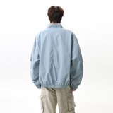 2026春季新款美式复古撞色翻领夹克JK2699860-P65，男装夹克，星座418-2