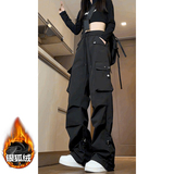 现货男女休闲工装长裤K2495-特P38加绒特P45，女装休闲裤，星座418-2