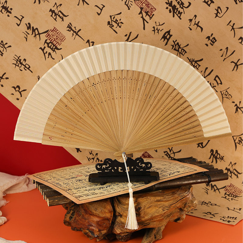 夏天扇子古风扇子折叠扇子古风折扇汉服扇新中式女扇舞蹈扇小