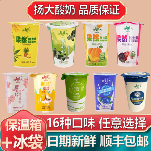 扬大酸奶16种口味日期新顺丰包邮