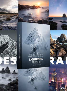 大师级Lightroom预设William Patino合辑自然风景摄影师LR滤镜PS