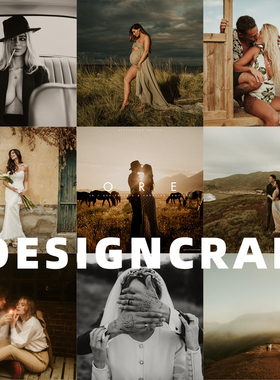 大师级Lightroom预设ore灰绿金色哑光大地色调风景人像LR滤镜PS