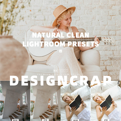 Lightroom预设自然干净温暖人像LUTs达芬奇PR/FCPX手机版LR滤镜PS