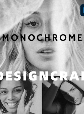 LR预设富士风黑白复古婚纱摄影人物肖像风景lightroom手机滤镜PS