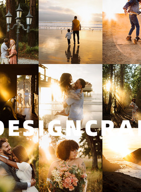 大师级Lightroom预设meridianLUX镜头眩光晕太阳光斑效果LR滤镜PS