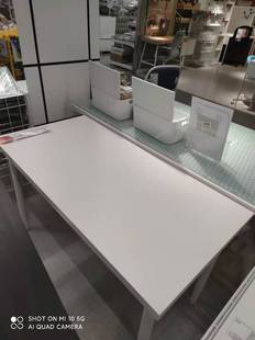 国内宜家利蒙阿迪斯桌子电脑桌餐桌白色120x60 厘米济南宜家代购