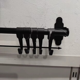 宜家 胡尔塔普 挂钩 黑色 7 厘米