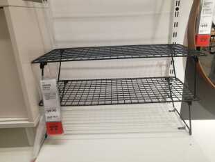 架鞋 架58x27x17厘米铁艺鞋 柜收纳架子单层 宜家格雷伊格鞋 新品