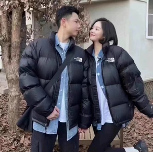 三合一外套短冬季 SKITTB1996羽绒服美版 700蓬加厚防水男女面包款