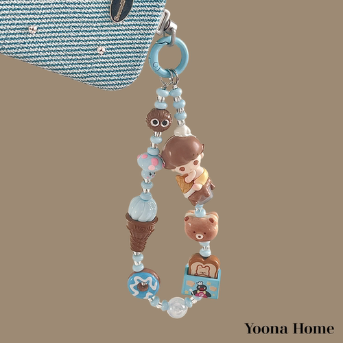 DIMOO牛奶可可萌粒手机链挂绳链