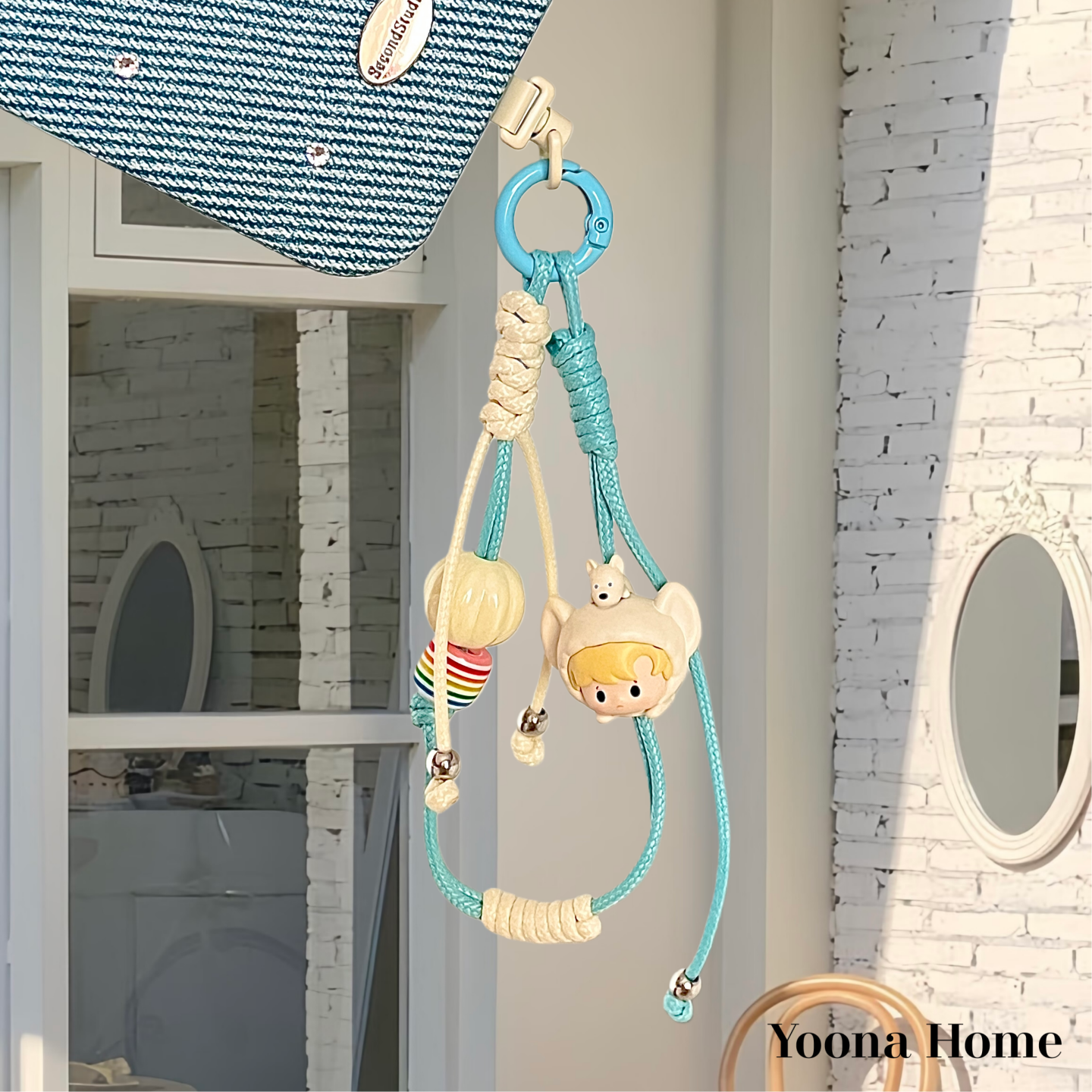 嘤嘤奶狗萌粒可手提手机链挂绳