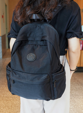 法国ZAMP旅行包百搭通勤包轻便洗水布新款潮女休闲出行背包旅行包