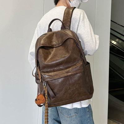 法国Colorin Kite双肩包男大容量纯色初高中生书包轻便大学生背包