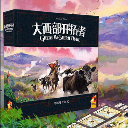 大西部开拓者阿根廷正版中文桌游