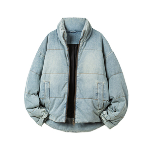 冬季男士牛仔羽绒服外套上衣 A150-P235图片