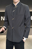 风新中式外套假两件西装D248-003-P155，男装西服套装，电商D248