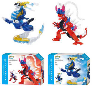 日本nanoblock宝可梦 故勒顿 密勒顿 拼装积木 NBPM_102