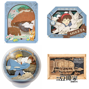 ensky天空之城吉卜力纸剧场PAPER THEATER宫崎骏三鹰之森美术馆