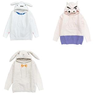 双叶社 蜡笔小新 小白肥嘟嘟左卫门 挨揍兔子 居家服睡衣