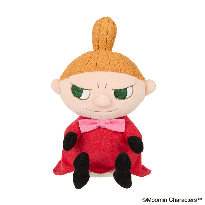 日本Sekiguchi姆明Moomin小美毛绒 亚美 Little My 草莓款 圆墩墩