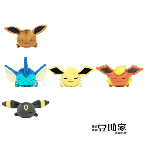 日版宝可梦中心伊布毛绒