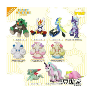 三英贸易 宝可梦 6弹 霜奶仙 多龙梅西亚 烈焰马 呆呆兽毛绒