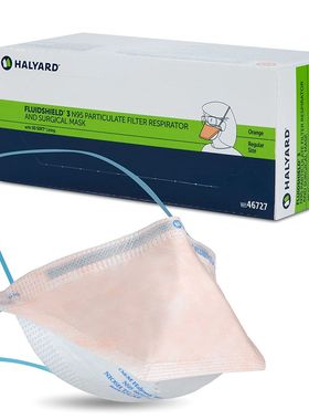 美国Halyard医疗级3D立体鸭嘴N95口罩防飞沫粉尘超轻薄透气不起雾