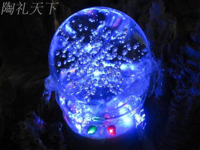 假山盆景假山流水喷泉玻璃球冲水球转运球吸水石上水石造景装饰品