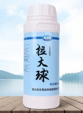 龙王恨野钓拉大球高品拉丝粉瓶装钓鱼纯小麦蛋白粗长丝状态粉250g