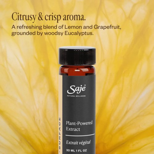 加拿大原装Saje莎爵柠檬葡萄柚精油台面浓缩清洁剂27ml