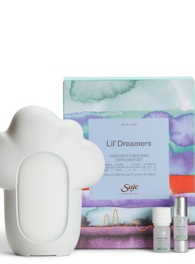 加拿大Saje莎爵LIL'S DREAMERS儿童甜梦香薰精油香薰机滚珠套装