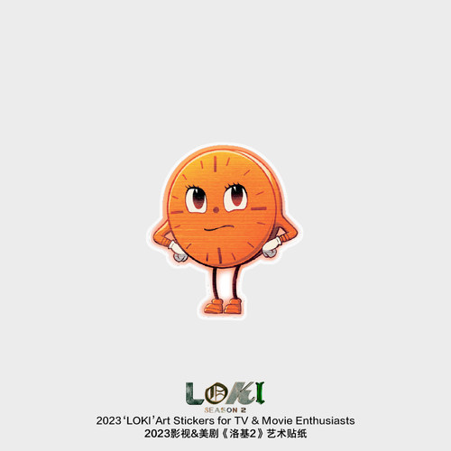 洛基第二季TVA时间小姐生气贴纸