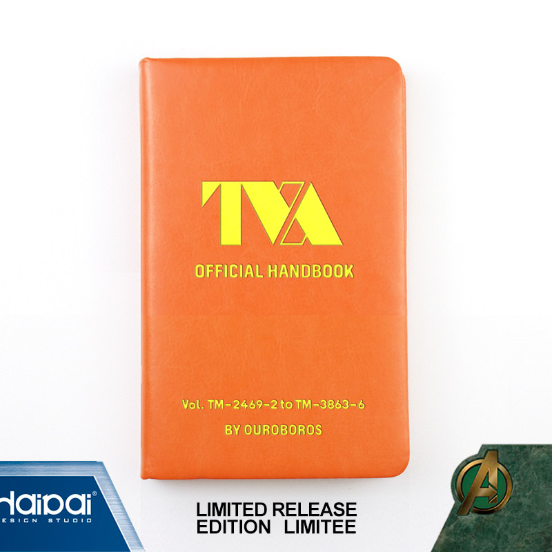 TVA笔记本海派先生第一册二册Loki2牛皮道林空白内页精品漫威周边