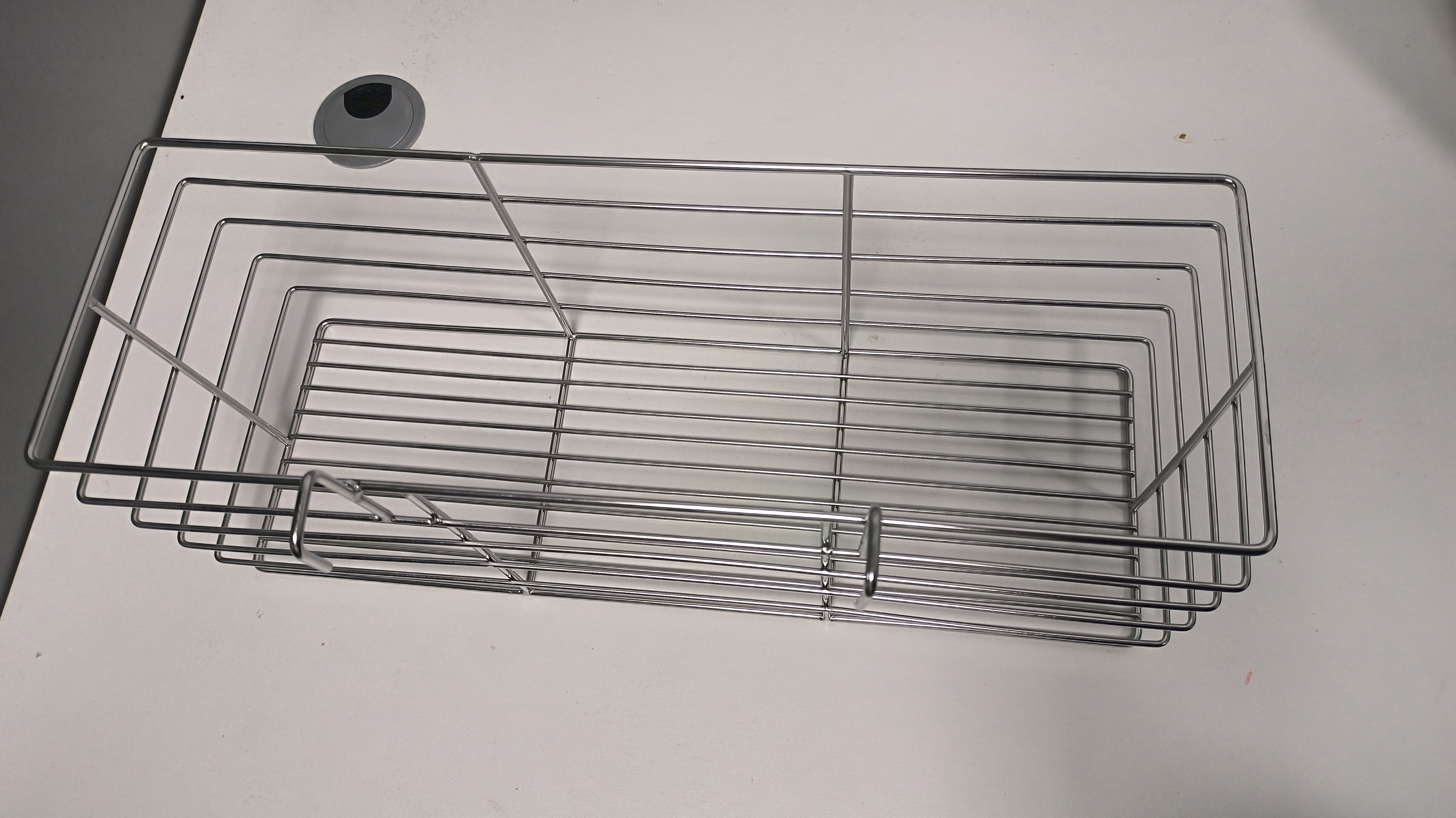 必胜客定制304不锈钢工具挂篮厨房收纳架阳台挂架440*150*170㎜