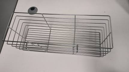 必胜客定制304不锈钢工具挂篮厨房收纳架阳台挂架440*150*170㎜