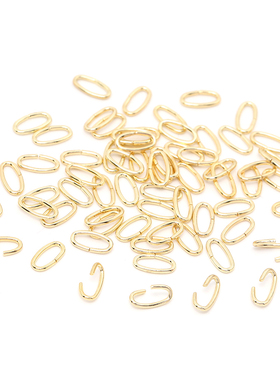 日本手工DIY基础配件C圈 开口圈 闭口圈 连接圈 耳饰项链手链材料