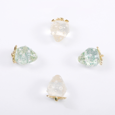 日本进口ins草莓树脂吊坠配件