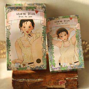 正版沉溺于你 Dive to You塔罗牌韩国进口爱情专用高颜值罗牌塔