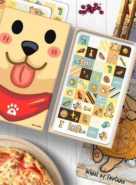 正版进口拉布拉多塔罗牌韦特系可爱狗狗罗牌Labradorable Tarot