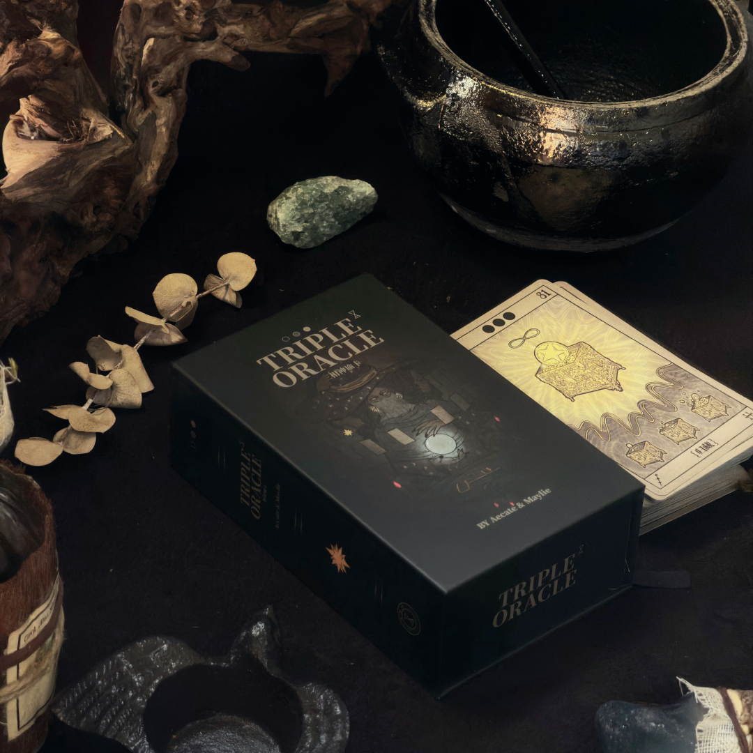 正版三相神谕卡Triple Oracle桌游卡牌