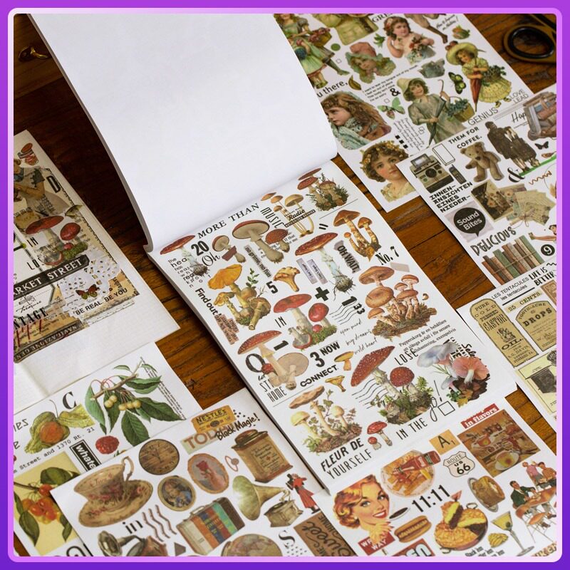 手帐贴纸一本素材模板 手帐贴纸一本图片下载 小麦优选