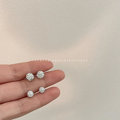 薛小婉同款闪亮小星球满天星耳钉