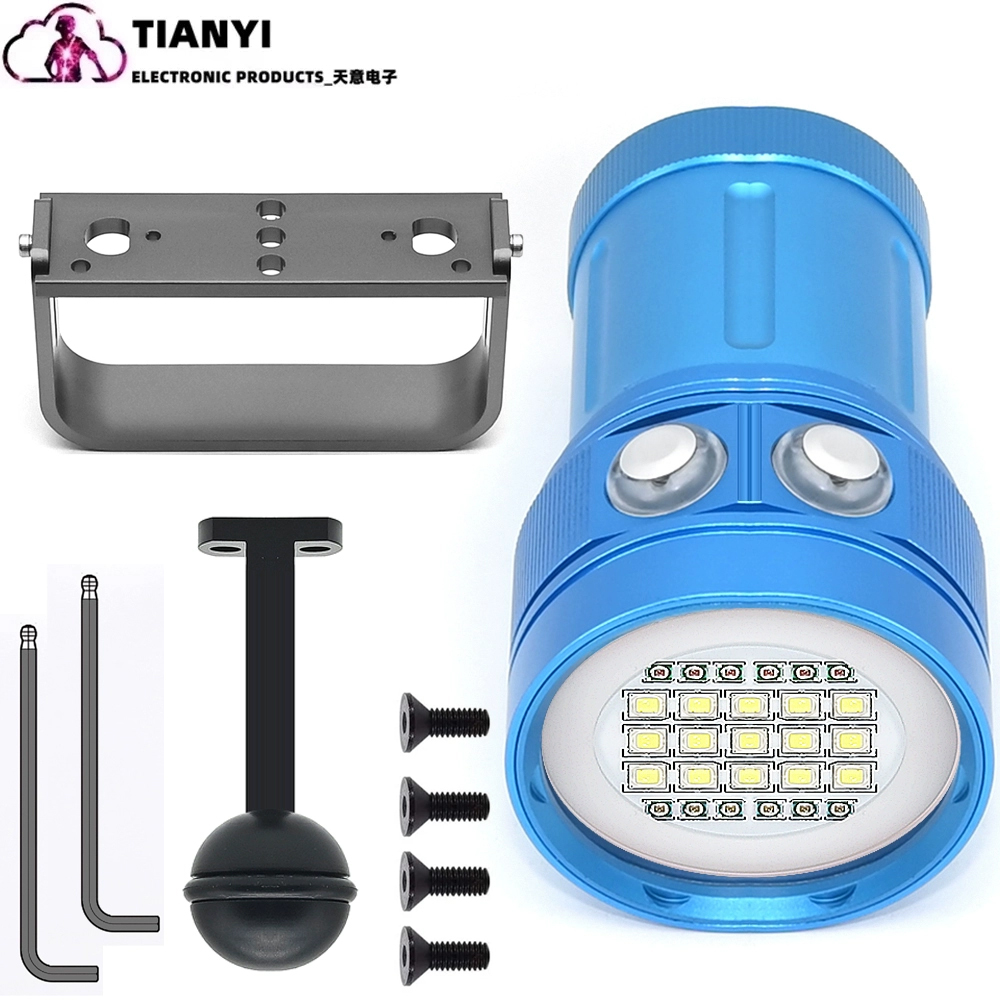 潜水手电筒铝合金LED